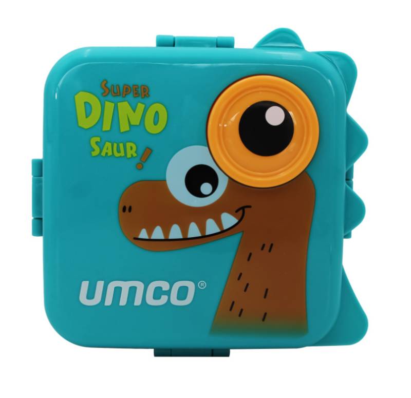Lonchera plástica infantil de dinosaurio Umco