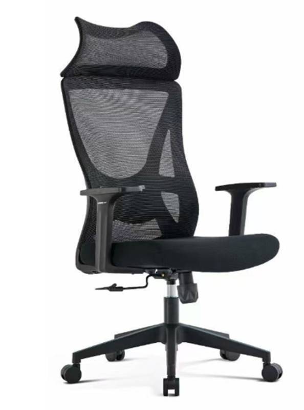 Silla de Oficina Ejecutiva con Respaldo de Malla + Cabesera   JYG-31A