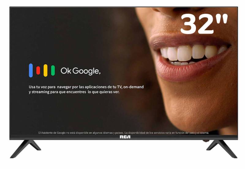 Televisor Smart TV RCA 32 Google Tv Android 1080 FHD