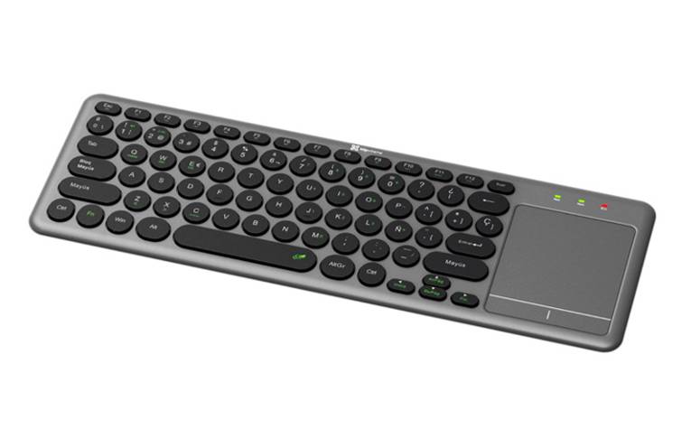 Teclado Klip Xtreme Keyglider KCK-550S touchpad bluettoth 2,4GHZ