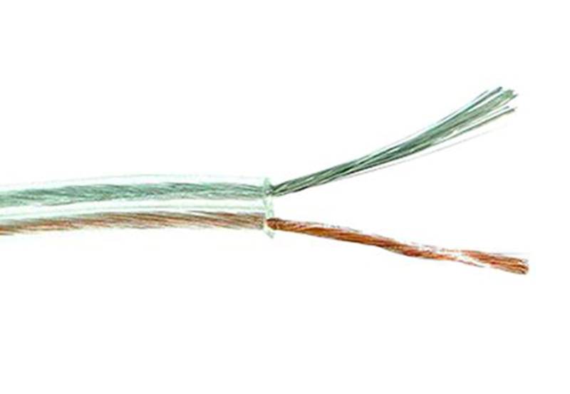 Cable por metros American Xtreme transparente para parlante 2X14D-100
