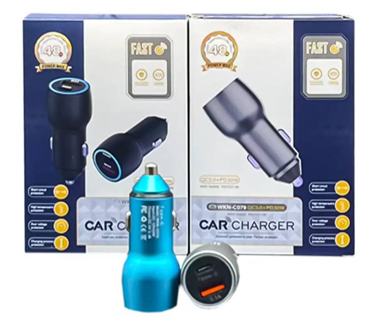 Cargador de carro Usb QC 3.0+ PD 48W
