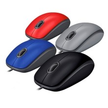 Mouse Logitech M110 Silencioso Cable Certificado 1000 Dpi 