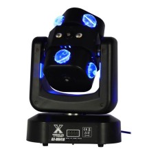 Luz Led Robótica Giro Infinito 8x15W RGBW + STROBE + Laser RG AX-MH418