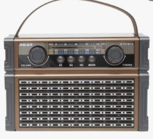 Parlante radio clásico AM YY FM USB Bluetooth M-1237BT-S