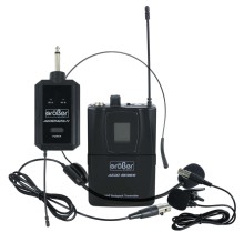 Micrófono Grober audio AEDO14D1LH inalámbrico UHF corbata diadema