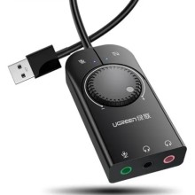 Adaptador UGREEN de sonido stereo externo 15 metros