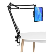 Soporte brazo con ajuste de mesa para tablet 