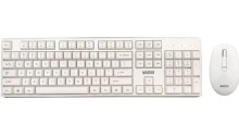 Teclado combo inalámbrico Marvo WS005 blanco