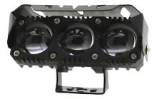 Luz led 3 lupas para carro neblineros WH2520