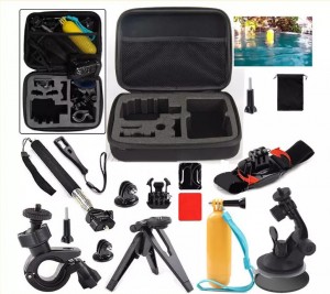 Go Pro Kit Accesorios Cámara Gopro Hero 3 Hero 4 + Caja