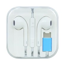 Audífono con cable tipo C estilo iphone