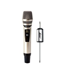 Microfono inalambrico Berani LR71 UHF 6.3mm Dinamico Portatil un MIc + recpetor 