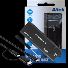 Enclouser Altek disco duro nvme usb 3.2 tipo C