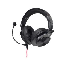 AUDIFONO ONEDIO FUSION A71M PARA DJ GRANDE CON MIC NEGRO FUSION-A71-BK