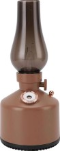 Humidificador difusor vintage en forma de lámpara de queroseno