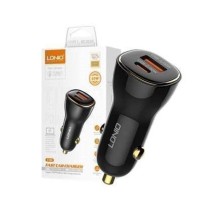 Cargador de vehículo Ldnio C103 60W 2P PD+USB+Cable