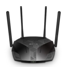 Router Mercusys MR80X WIFI 6 AX3000 dual band 4 antenas puertos gigabit