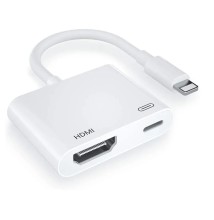 Adaptador Convertidor Iphone Lightning a HDMI y Tipo C