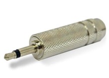 Adaptador jack 6.3 a 3.5 plug  mono