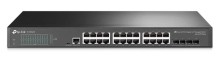 Switch TP-LINK  24 Puertos Gigabit L2 4 Ranuras SFP  Integracion Omada Rack