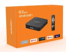 Tv Box G7 Mini Inteligente S905W2 Android Ram 2GB y Rom 16GB Control Remoto por Voz 
