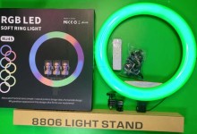 Aro de luz RGB 18 pulgadas MJ45 18 pulgadas para Fotografía
