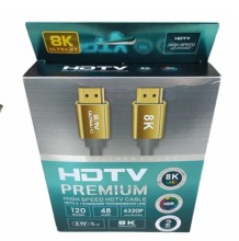 Cable Hdmi a Hdmi 8k ultra HD premium 1.5 metros