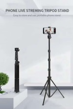 Pedestal Tripode Plegable L204 para Celular para instrumentos o Transmisión 