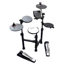 Batería eléctrica Carlsbro 5 piezas asiento y audífonos CLUB100BP1