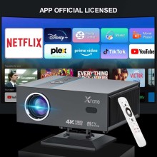 Mini Proyector led X6 FHD 1080P Android 5000lm Altavoz