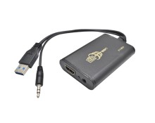Convertidor USB 3.0 a HDMI c/cable neto audio