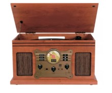 Victrola Nostalgica Clasica 6 En 1 Bluetooth Radio Cd Fm Usb 