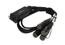 Adaptador splitter 4 jack Roxtone PS4F XLR x rj45 con cable