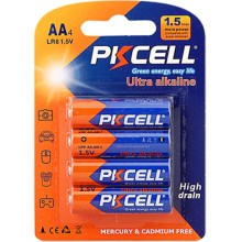 Pila Pkcell AA ultra alkalina blister x 4p LR6 AA4B