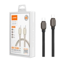 Cable LDNIO LC212C 2 metros 65W Tipo C a C