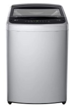 Lavadora LG 19KG WT19DVTM gris cara superior turbodrum