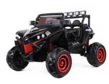 Carro a batería para niños tipo Jeep 4x4 908 negro