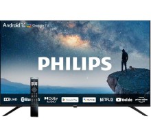 Smart TV PHILIPS 4K Uhd android 14 Google tv sin bordes 65 pulgadas 65GFUFISDB
