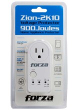 Protector De Voltaje Forza FVP1201B 1800W 900J 1 Salida 110V Blanco