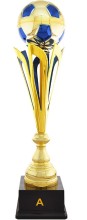 Trofeo Castro tulipán balón 60cm dorado azul T148CDOAZ