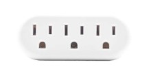 Adaptador Maviju de 1 enchufe a 3 tomas 15A 1875W EL130060