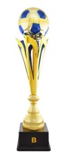 Trofeo Tulipán Balón 64CM dorado azul T148BDOAZ