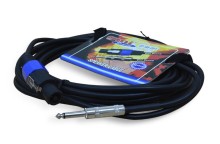 Cable GMI sound para parlante 1 plug 6.3 mono X 1 plug speakon 8 metros