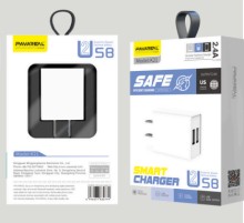 Cargador de pared Pavareal K21 doble usb