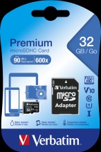 MEMORIA MICRO SD VERBATIN 32GB CLASS 10 PREMIUM