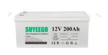 Bateria De Gel 12v 200a Suyeego Sistema Solar Paneles Solares