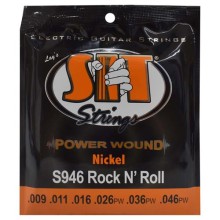 Juego de Cuerdas  Sit Para Guitarra Electrica 9-46 Power Wound Nickel