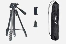 Trípode metálico para celular J MARY KP-2201 hasta 1.8 metros