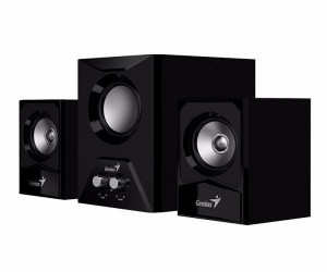 Parlantes Genius Sw-2.1 385 3 Piezas Subwoofer 15w Pc Laptop 